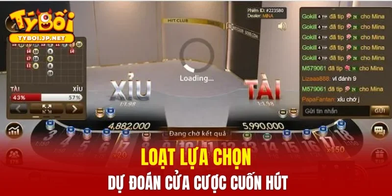 Loạt lựa chọn dự đoán cửa cược cuốn hút